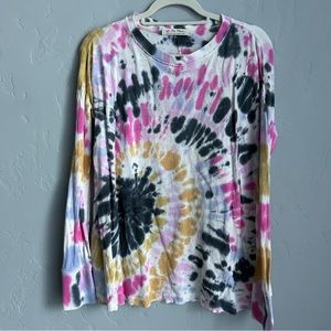 Free People Bundle of Long Sleeve Tops! *Tie dye Cosmic* (Sizes Small / Medium)
